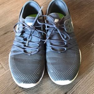 Nike knit flex training gym shoe